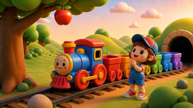 Scene 10 - The Little Rainbow Train