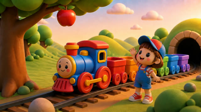 Scene 12 - The Little Rainbow Train