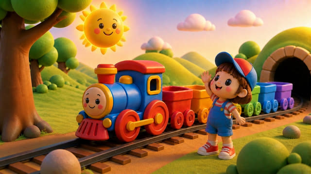 Scene 13 - The Little Rainbow Train