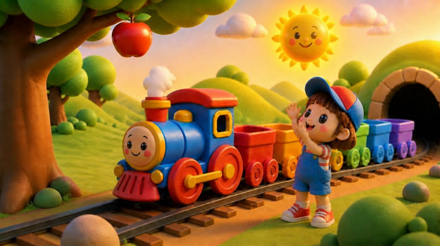 Scene 15 - The Little Rainbow Train