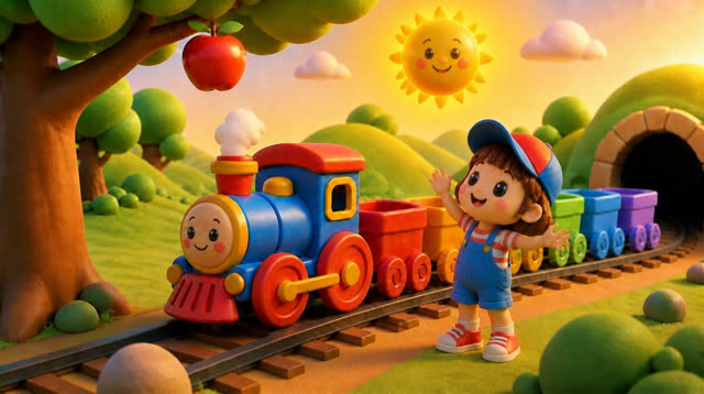 Scene 16 - The Little Rainbow Train