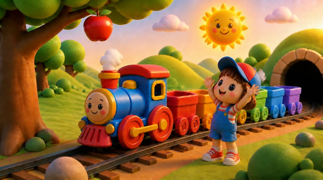 Scene 17 - The Little Rainbow Train