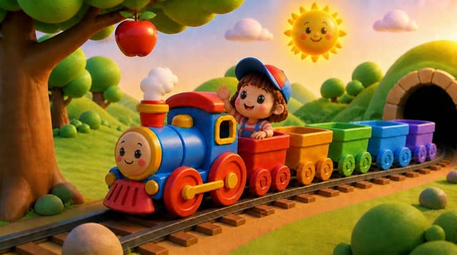 Scene 19 - The Little Rainbow Train