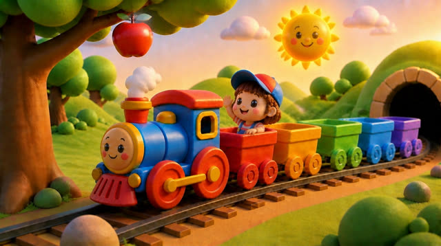 Scene 20 - The Little Rainbow Train