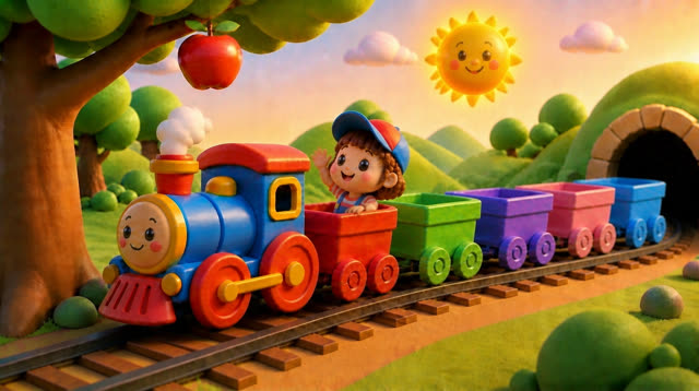 Scene 21 - The Little Rainbow Train