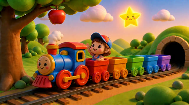 Scene 22 - The Little Rainbow Train