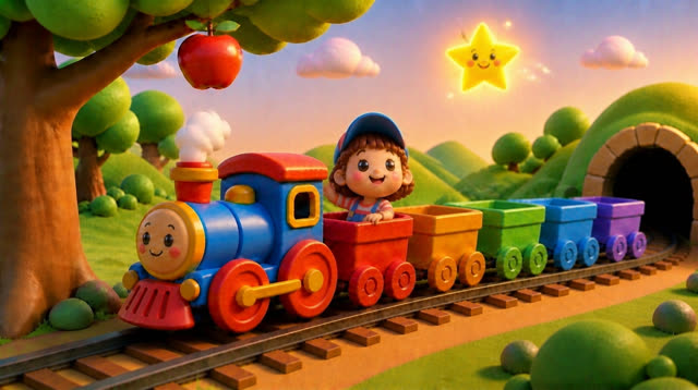 Scene 23 - The Little Rainbow Train