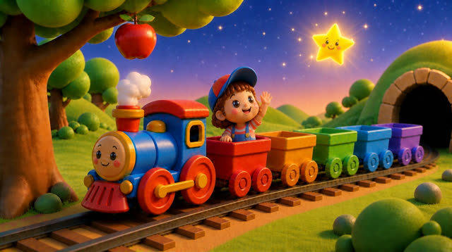 Scene 24 - The Little Rainbow Train