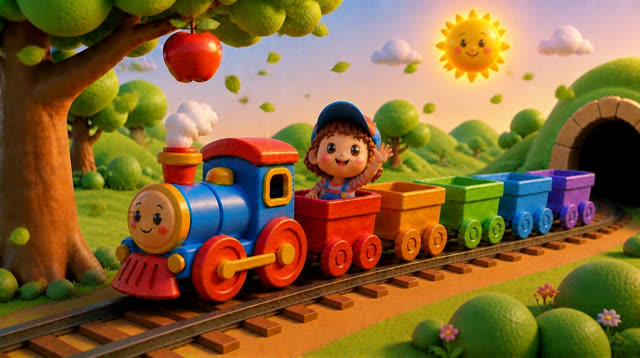 Scene 26 - The Little Rainbow Train