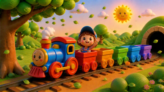 Scene 28 - The Little Rainbow Train