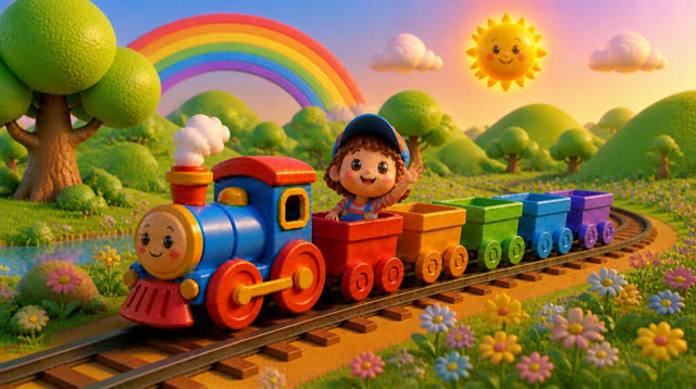 Scene 30 - The Little Rainbow Train