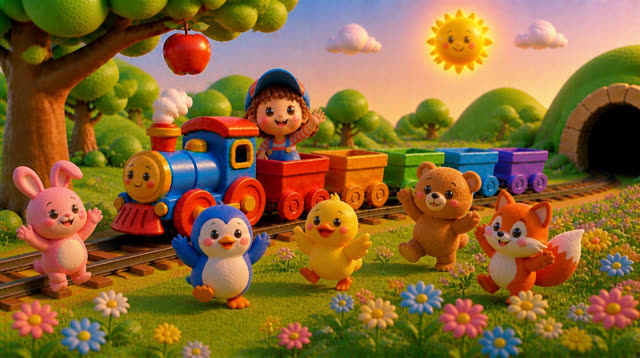 Scene 31 - The Little Rainbow Train