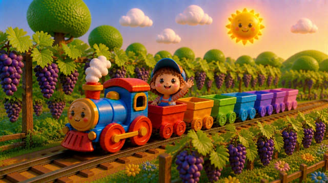 Scene 37 - The Little Rainbow Train