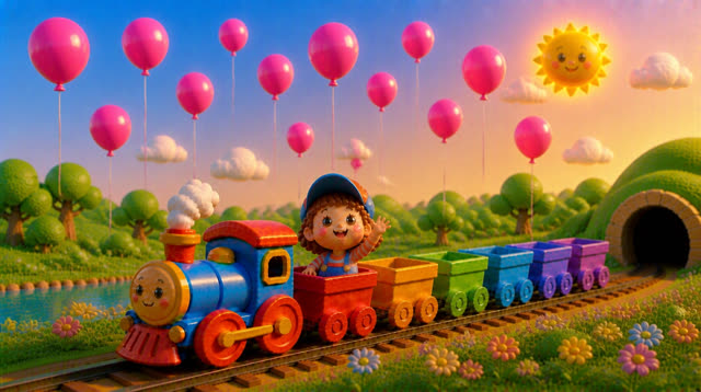 Scene 39 - The Little Rainbow Train