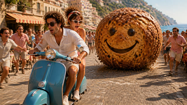 Scene 15 - The Giant Panettone