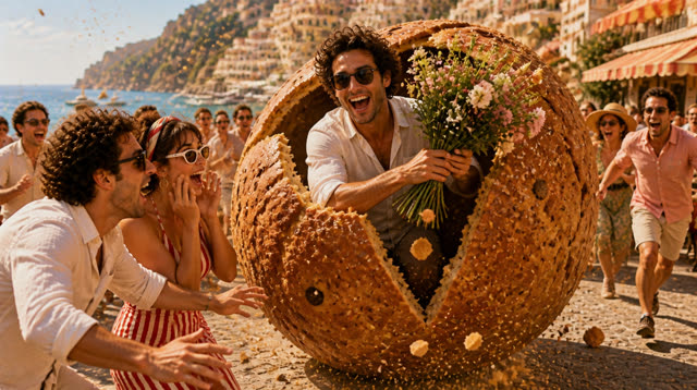 Scene 17 - The Giant Panettone