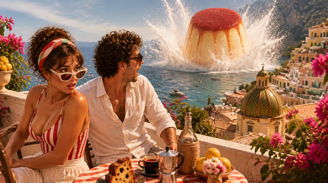 Scene 23 - The Giant Panettone