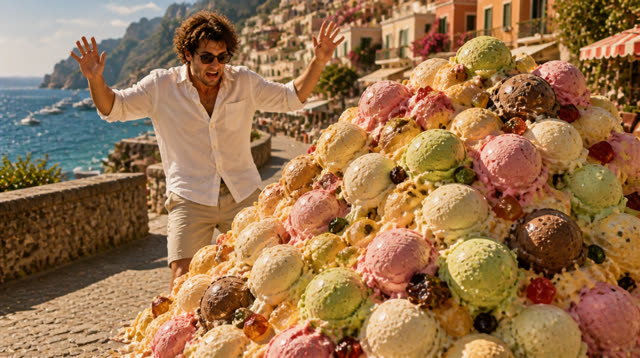 Scene 25 - The Giant Panettone