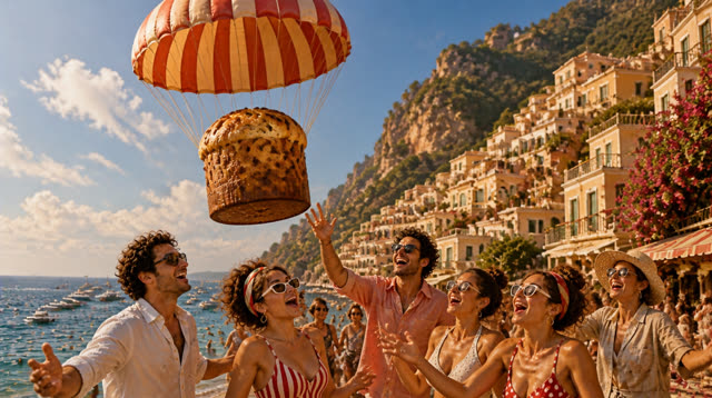 Scene 27 - The Giant Panettone