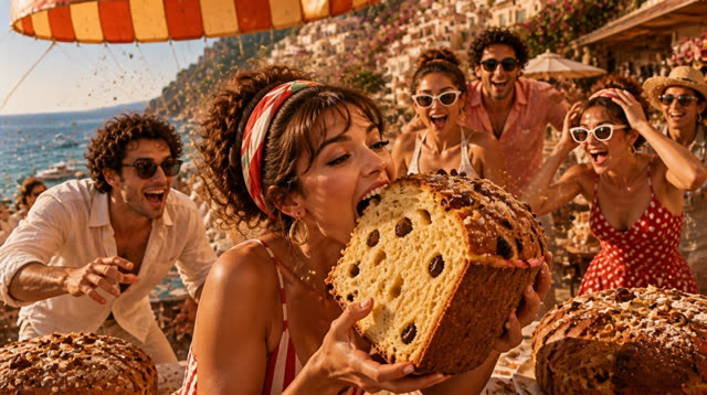 Scene 28 - The Giant Panettone
