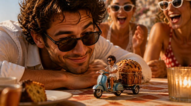 Scene 30 - The Giant Panettone