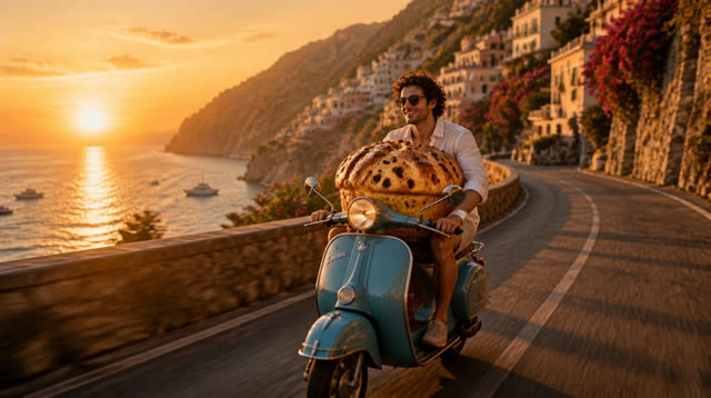 Scene 38 - The Giant Panettone