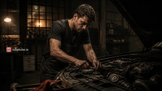 Scene 3 - Sous le hangar