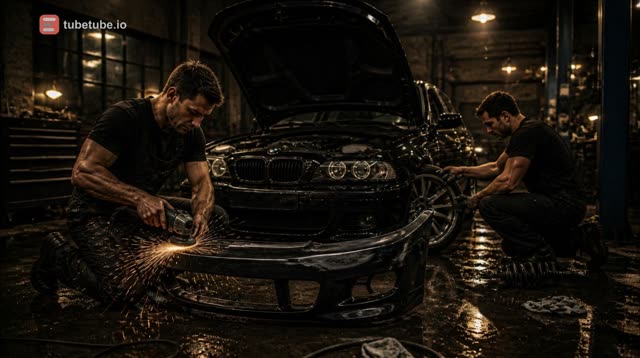 Scene 15 - Sous le hangar