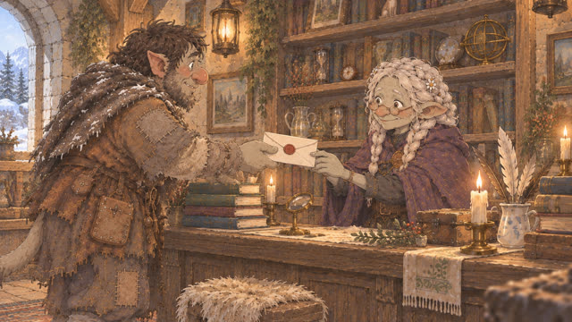 Scene 5 - La lettre mystérieuse