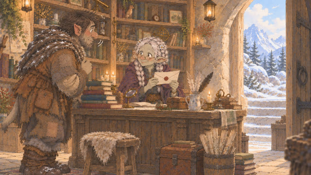 Scene 9 - La lettre mystérieuse