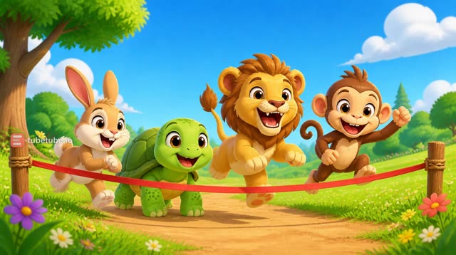 Scene 5 - A CORRIDA DOS ANIMAIS