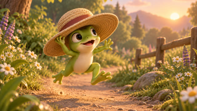 Scene 4 - La Grenouille et le Grand Chapeau