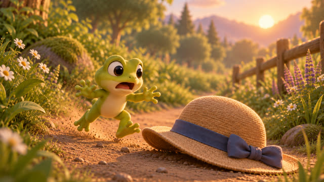Scene 6 - La Grenouille et le Grand Chapeau