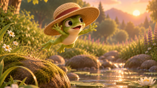 Scene 8 - La Grenouille et le Grand Chapeau