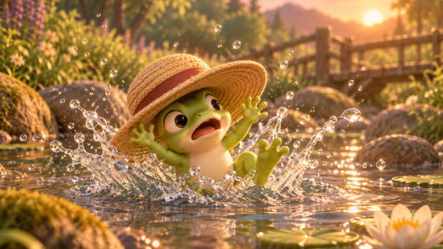 Scene 9 - La Grenouille et le Grand Chapeau