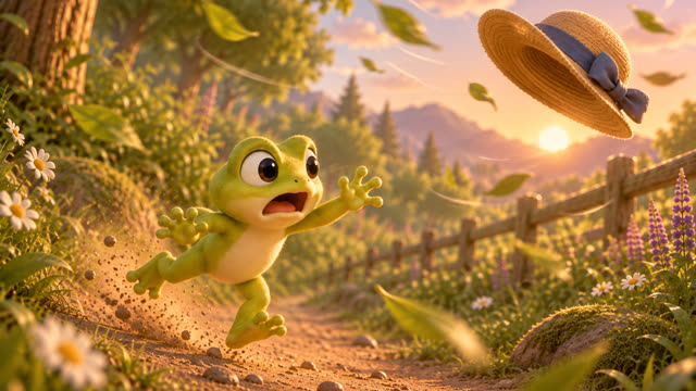 Scene 11 - La Grenouille et le Grand Chapeau