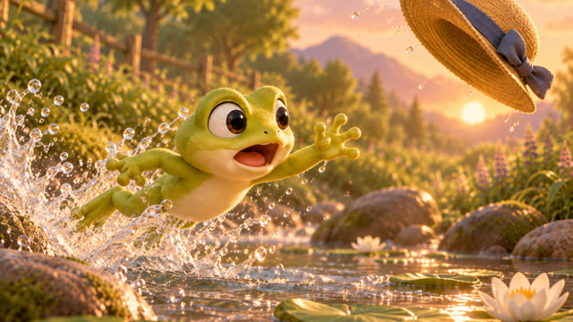 Scene 12 - La Grenouille et le Grand Chapeau