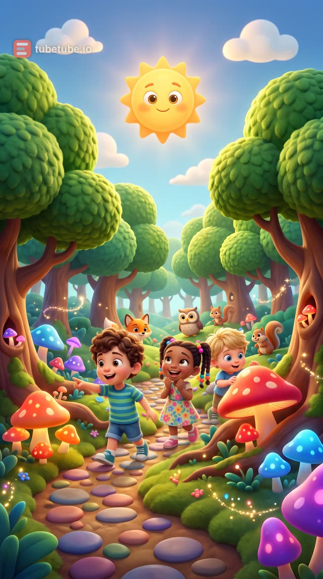 Scene 2 - Let's Walk Through the Woods 🌳🐺