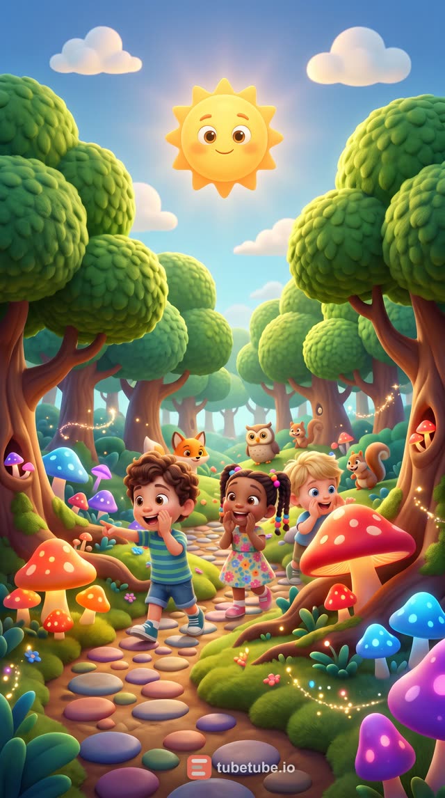 Scene 3 - Let's Walk Through the Woods 🌳🐺