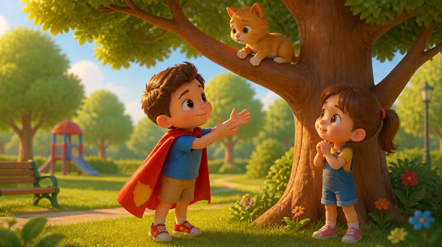 Scene 3 - Every Kid Can Be a Hero!