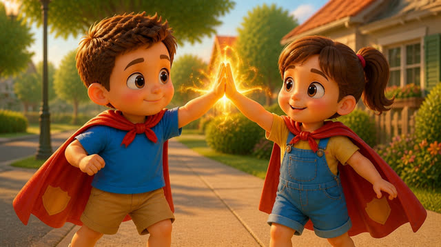 Scene 9 - Every Kid Can Be a Hero!