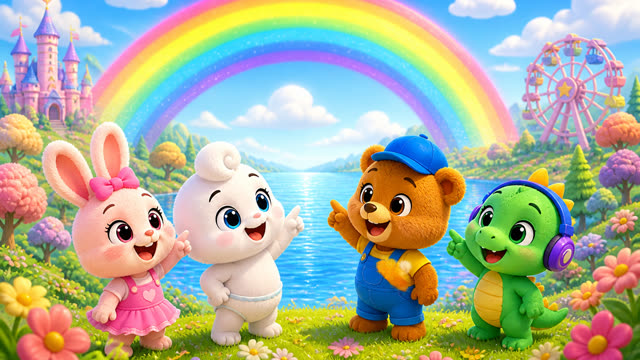 Scene 1 - Learn Colors With MeloNubi