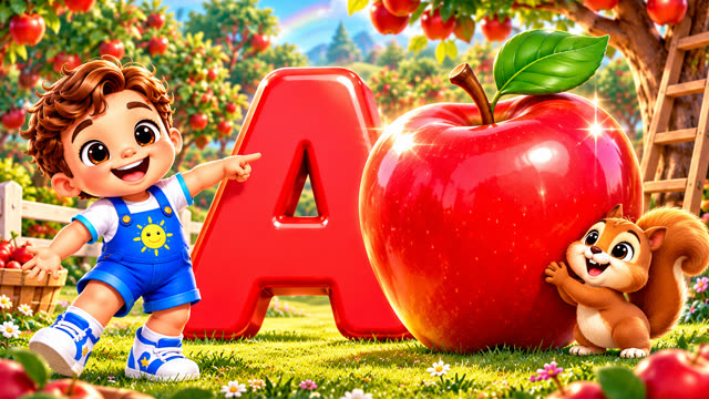 Scene 6 - ABC Adventure! – Let’s Learn Our Letters A to Z! 🎶