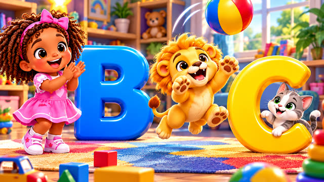 Scene 7 - ABC Adventure! – Let’s Learn Our Letters A to Z! 🎶