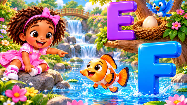 Scene 10 - ABC Adventure! – Let’s Learn Our Letters A to Z! 🎶