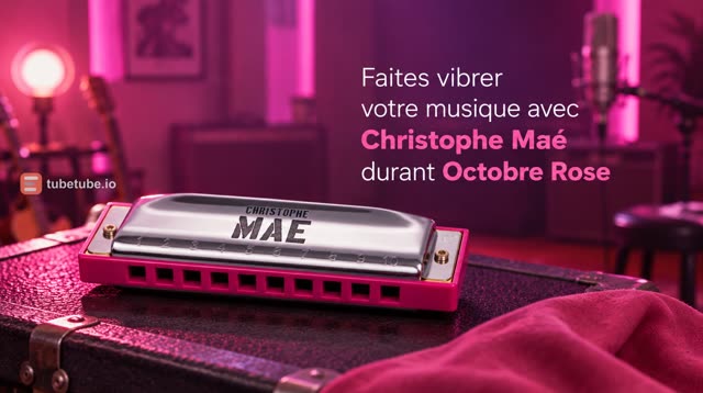 Scene 6 - « Faites vibrer votre musique avec Christophe Maé durant Octobre Rose"