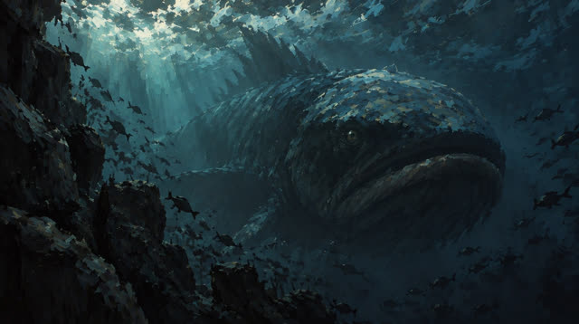 Scene 4 - Le prophète Younous : l’homme avalé par un immense poisson