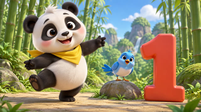 Scene 1 - Pipo le panda