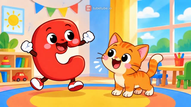 Scene 3 - ABC en Français - Chanson de l'Alphabet pour les Petits