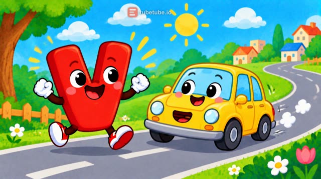 Scene 22 - ABC en Français - Chanson de l'Alphabet pour les Petits